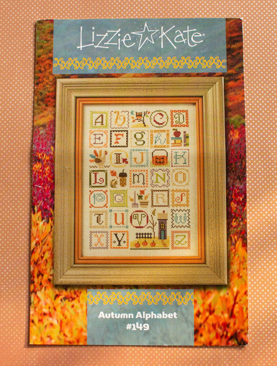 Lizzie Kate: Autumn Alphabet borduurpatroon