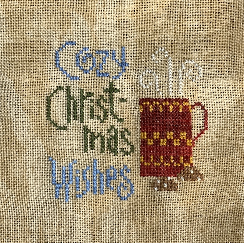 Nog een Kerstpatroon in mijn vreemde week: Cozy Christmas Wishes