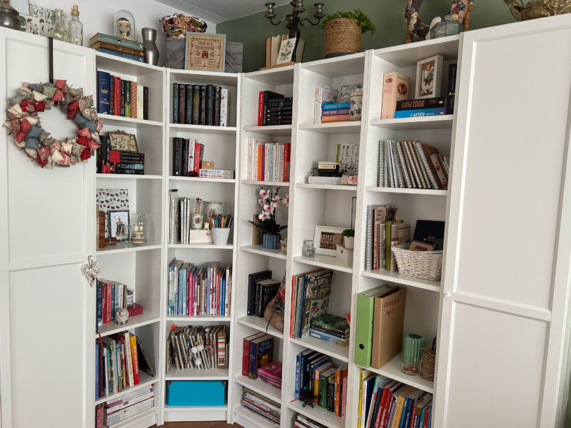 Wat een inspirerend uitzicht is mijn Billy boekenkasten bibliotheek voor mij